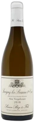 capture du vin Simon Bize Savigny les Beaune 1er Cru Aux Vergelesses Blanc