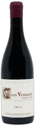 photo du vin Domaine Berthaut Gerbet Clos Vougeot