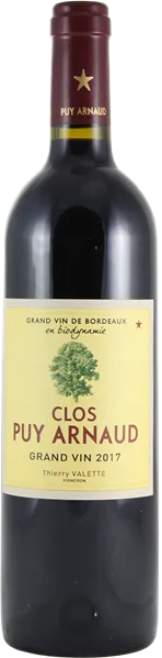 photo Château Clos Puy Arnaud Côtes de Bordeaux Castillon 2017