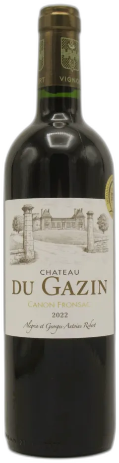 image du vin Château du Gazin Canon-Fronsac