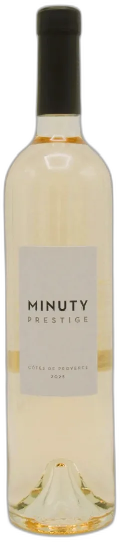 capture du vin Minuty Prestige Rosé 2024