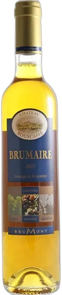 photo Château Bouscassé Pacherenc du Vic-Bilh Cuvée Brumaire 2007