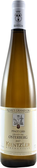 photo Alsace Grand Cru Osterberg Pinot Gris 2017