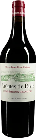 vue du vin Château Pavie