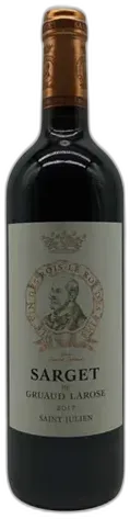 photo du vin Sarget de Gruaud Larose
