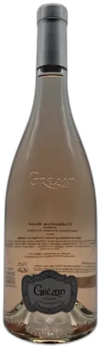 capture du vin Château Grezan cg Rosée Aop Faugères Vin Rosé