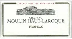 photo du vin Château "Moulin Haut Laroque" Fronsac Rouge