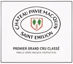 vue du vin Chateau Pavie