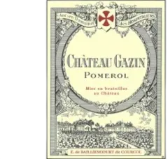image du vin Château Gazin