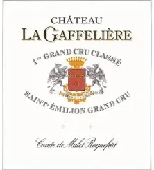 photo du vin Château la Gaffelière
