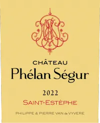 photo du vin Chateau Phelan Segur