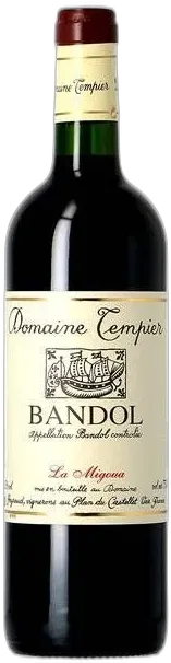 photo Tempier Bandol la Migoua 2021