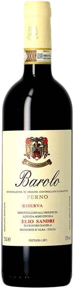 photo Elio Sandri Italie Barolo Perno Riserva 2016