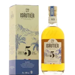 photo du vin Isautier Rhum Vieux de Mélasse de la Réunion "12 Ans Alfred" Brun Giftbox