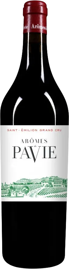 vue du vin Château Pavie