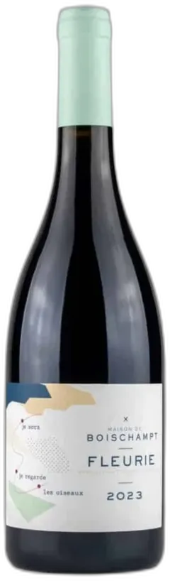 vue du vin Fleurie Domaine de Boischampt Rouge Aop Beaujolais