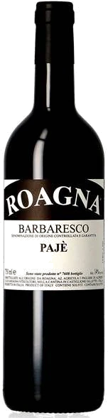 photo Roagna Italie Barbaresco Pajé 2016