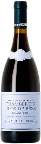 photo Bruno Clair Chambertin Clos de Bèze 2019