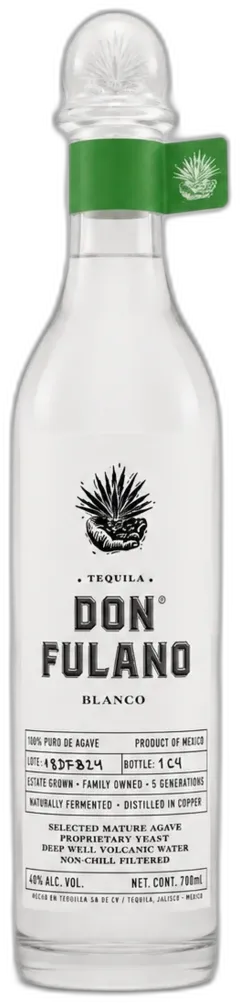 capture du vin Don Fulano Blanco
