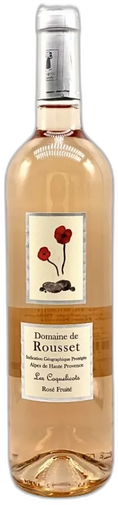 capture du vin Chateau Rousset Vdp des Alpes de Haute Provence Rosé Fruité