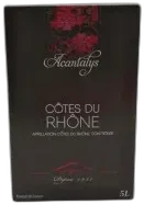 capture du vin Vignerons de Tavel "Fontaine Acantalys" Côtes du Rhône Rouge
