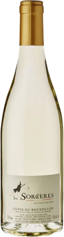 image du vin Blanc les Sorcières Clos des Fées Aop Côtes du Roussillon