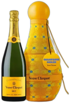 vue du vin Veuve Clicquot Brut Carte Jaune Seau à Par Yinka Ilori