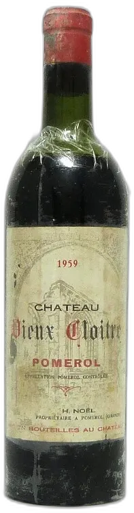 photo du vin Vieux Cloitre