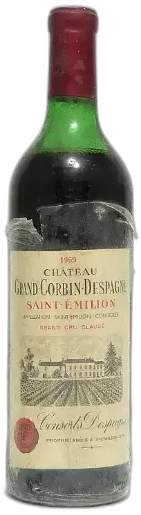 photo du vin Château "Grand Corbin Despagne" Saint-Emilion Grand Cru Rouge Saint-Émilion Grand Cru Bio