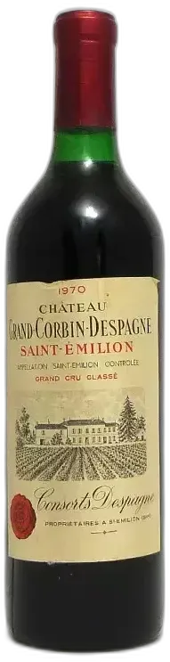 photo du vin Château Grand Corbin Despagne Grand Cru Classé