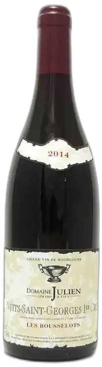 aperçu du vin Les Bousselots 1er Cru