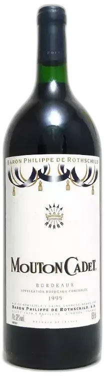 photo du vin Mouton Cadet Baron Philippe de Rothschild