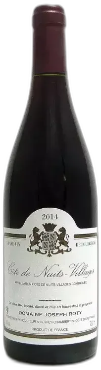 vue du vin Joseph Roty