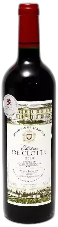 illustration du vin Chateau de Clotte