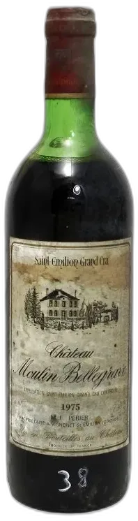 photo du vin Chateau Moulin Bellegrave