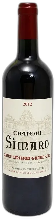 capture du vin Château Simard Rouge