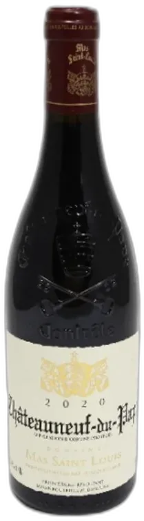 photos du vin Châteauneuf-du-Pape Grande Réserve Mas Saint-Louis