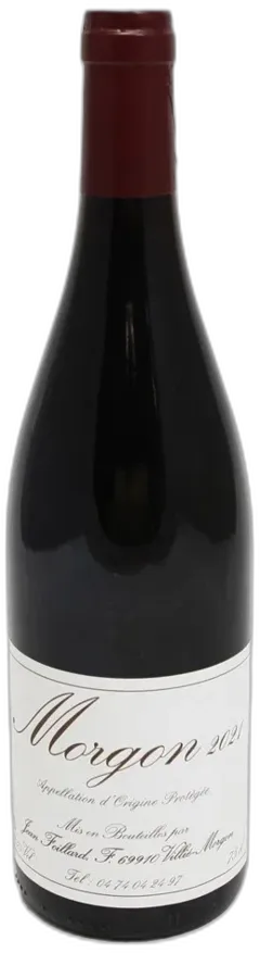 photo du vin Morgon Côte du py Jean Foillard