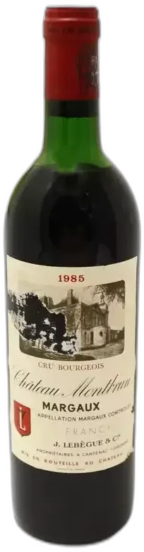 capture du vin Château Montbrun