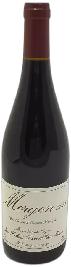 photo du vin Morgon Côte du py Jean Foillard