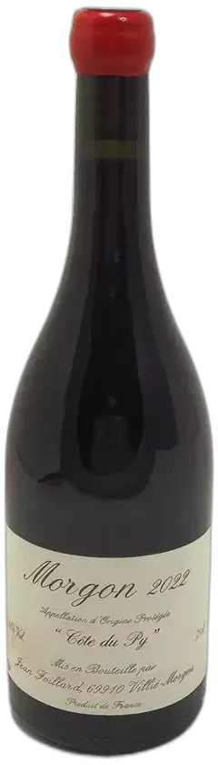photo du vin Morgon Côte du py Jean Foillard