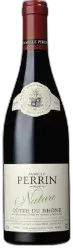 vue du vin Famille Perrin "Nature" Côtes du Rhône Rouge Vin Bio Bio