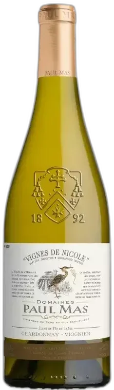 photo du vin Vignes de Nicole Chardonnay Viognier