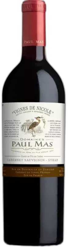 aperçu du vin Vignes de Nicole Cabernet Syrah