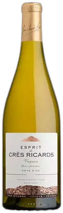 capture du vin Esprit des Crès Ricards Viognier