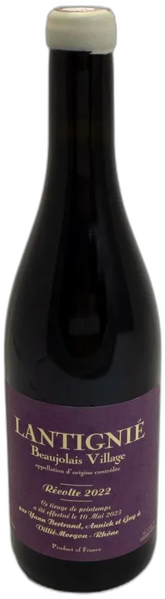 image du vin Lantigne Bio