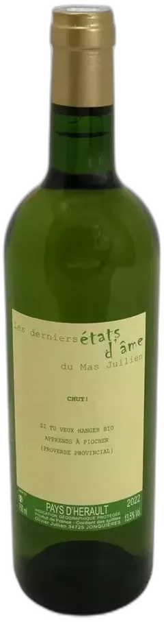photo du vin Mas Jullien Derniers Etats d’Ame