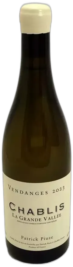 photo du vin Chablis Aoc Terroir de Chichée Patrick Piuze
