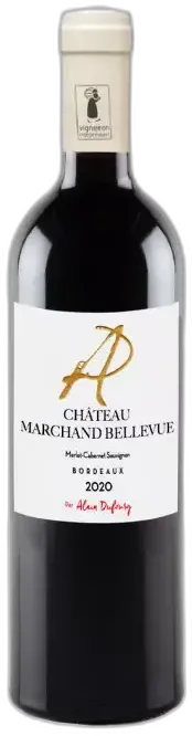 image du vin le du Château Marchand Bellevue