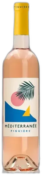 photo du vin Méditerranée Rosé Figuière